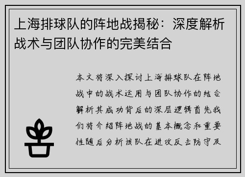 /uploads/images/20250917/shang-hai-pai-qiu-dui-de-zhen-di-zhan-jie-mi-shen-du-jie-xi-zhan-shu-yu-tuan-dui-xie-zuo-de-wan-mei-jie-he.webp
